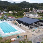 カダルテラス金田一　工事進捗状況